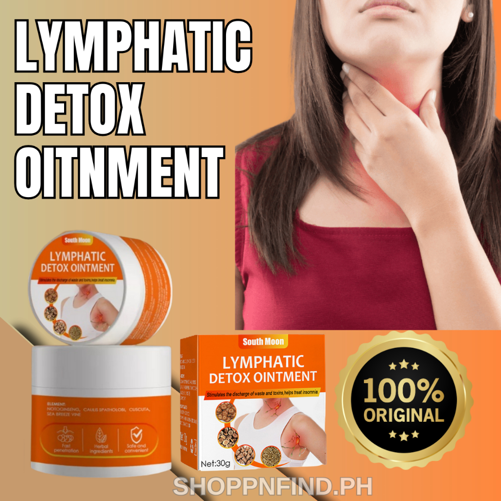 Lymphatic Drainage Lymph Nodes Herbal Detox Cream,Lymph Care Ointment