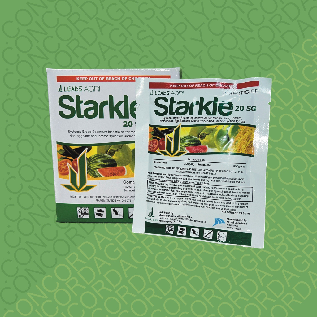 Starkle 20SG insecticide sachet (25grams) Shopee Philippines