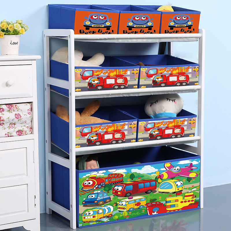 [COD] Kids Toys Storage Rack Toys Storage Organizer Baby Room Bookshelf ...
