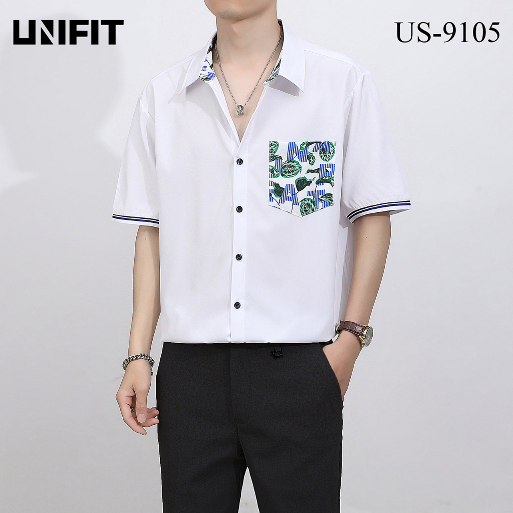 UNIFIT Men's Polo Shirts Sleeve Summer Casual Fashion US-9105 | Shopee ...