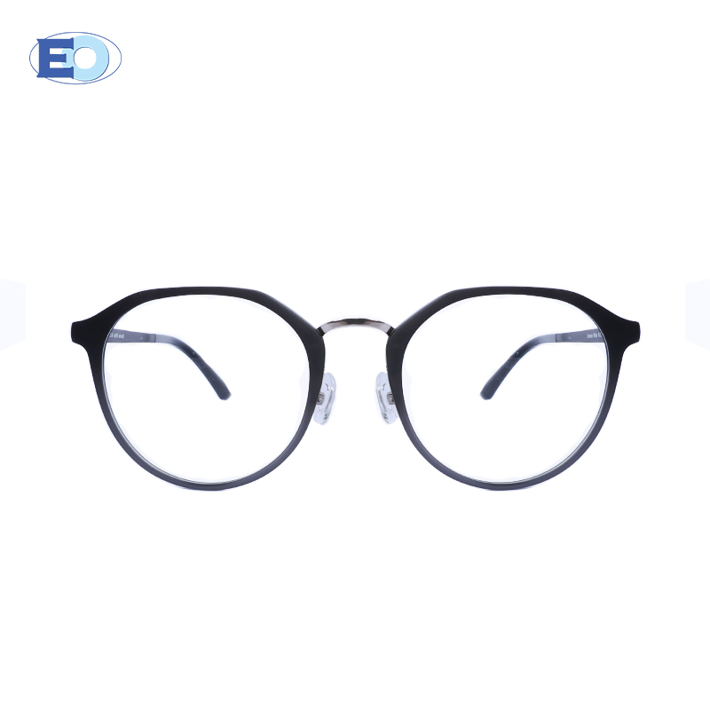 EO Eyewear Sereia Wide with Clip on Fashion Eyeglasses For Men and Women  Acetate Round