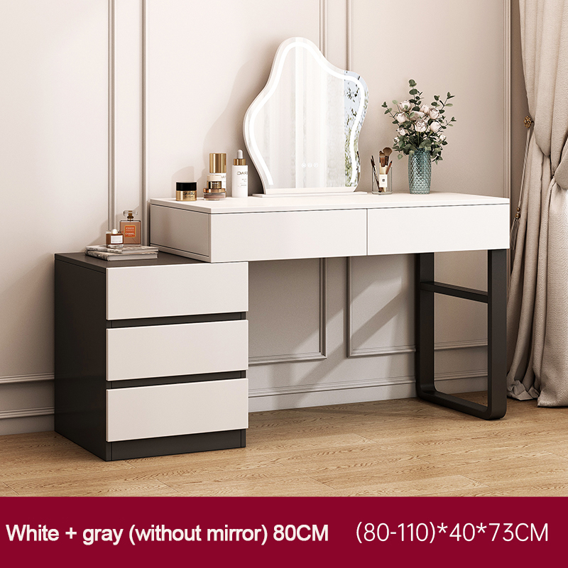 【Ready Stock】Dressing table make up table vanity mirror dresser bedside table with drawer