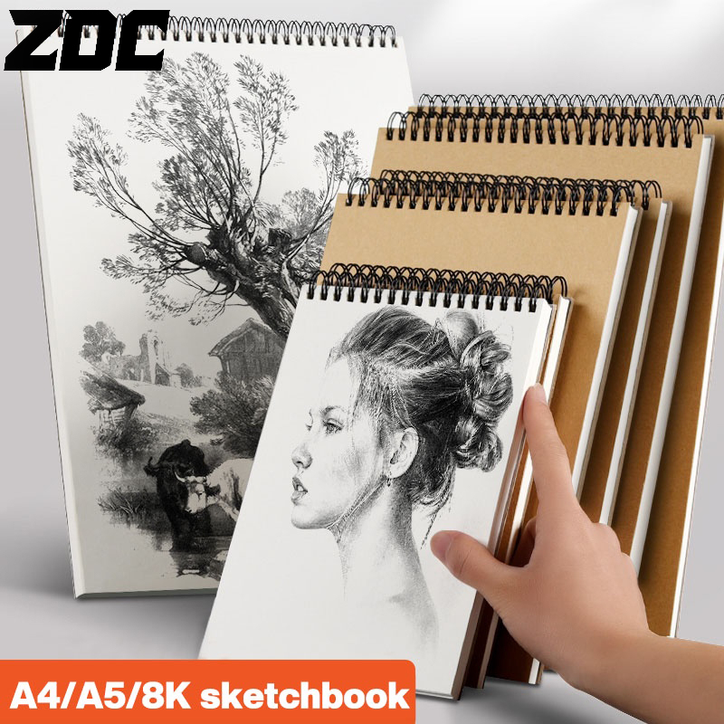 A3 Sketchbook for Drawing Large Drawing Sketch Book Thick 160g Paper Art  Student School Stationary