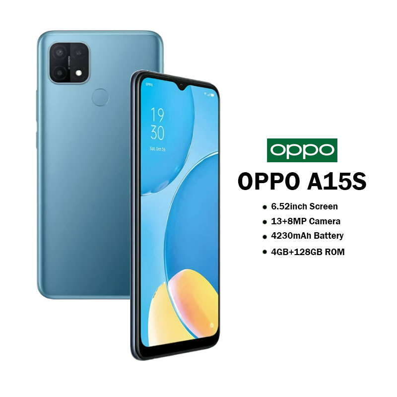A15s Cellphone 4+128GB Smartphone 13MP Triple AI Camera 6.52" FHD ...