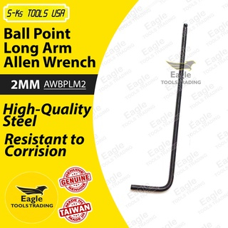 Precision S-Ks Tools USA 2mm Long Arm Ball Point Allen Key Set | Shopee ...