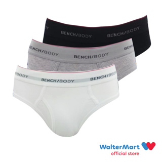 BENCH Men's 3-in-1 Pack Classic Brief, Large, White: Buy Online at