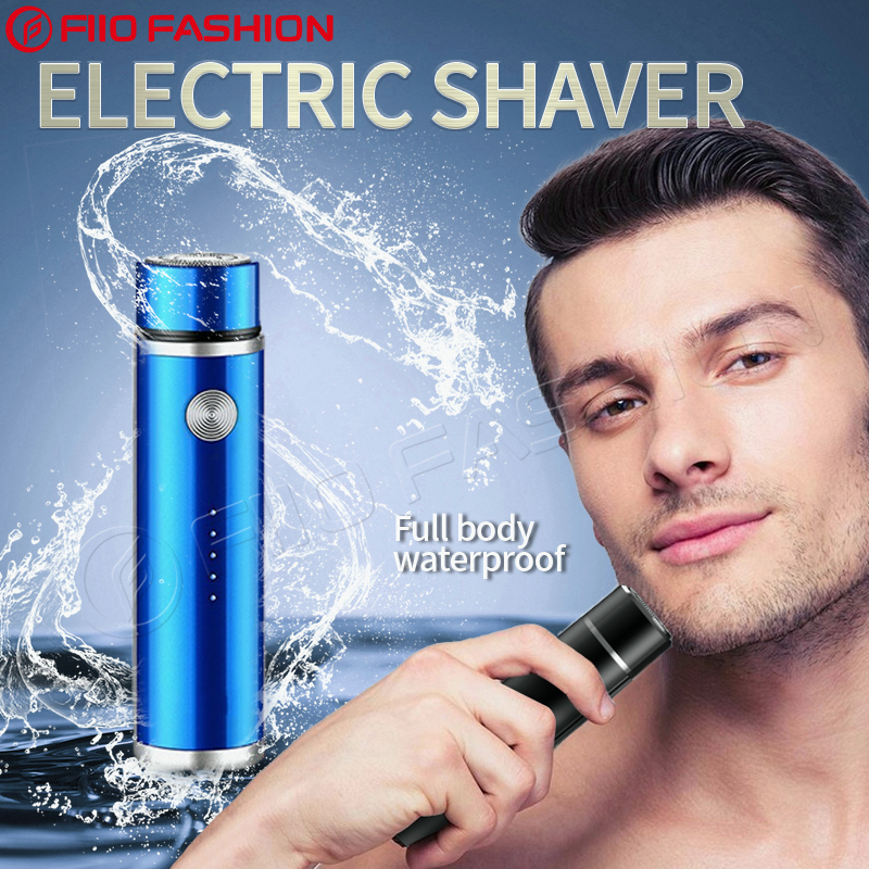 FIIO Mini Portable Electric Shaver For Men Rechargeable Travel Car Mini ...