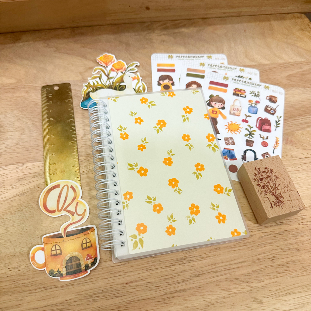 Dandelion Pattern Sticker Books, Reusable Book, Sticker Release Paper