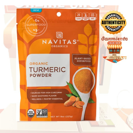 Navitas Organic Turmeric Powder 227g Shopee Philippines
