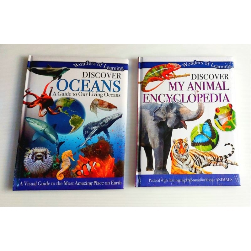 Wonders of Learning Discover Series STEM First Aid, Oceans and Animals Encyclopedia Shopee