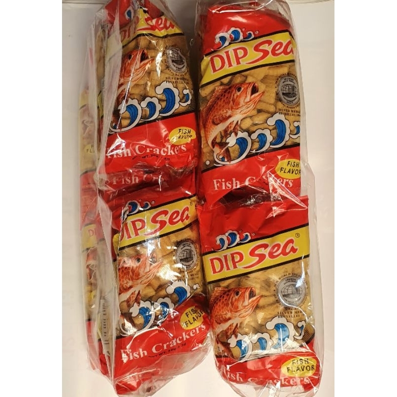 2 Pack Dipsea Fish Crackers Jumbo Shopee Philippines