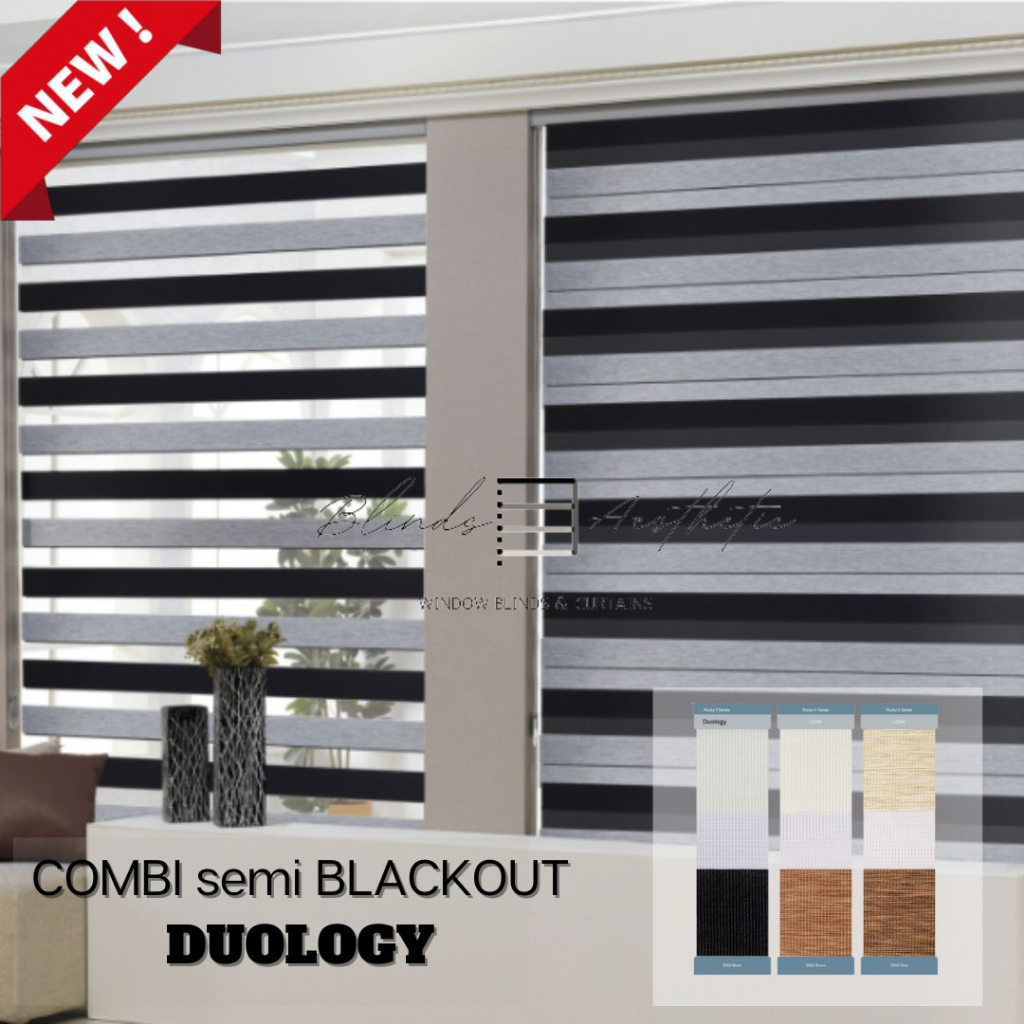 NEW!! DUOLOGY Korean Window Blinds LOSA we customize size 100 BEST