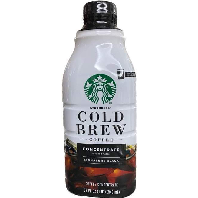 Starbucks Cold Brew Coffee Concentrate 946mL Shopee Philippines