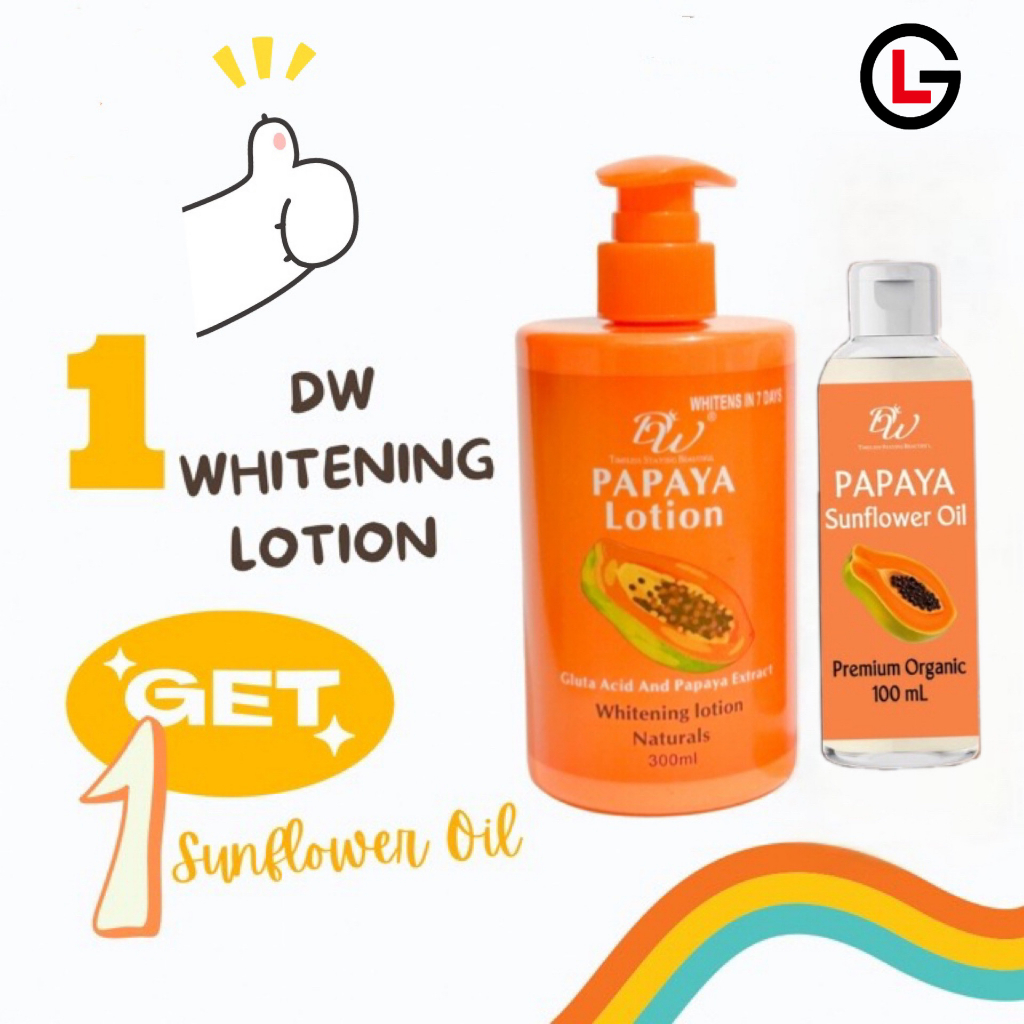 Whitens In 7 Days Papaya Lotion Gluta Acid And Papaya Extract Whitening