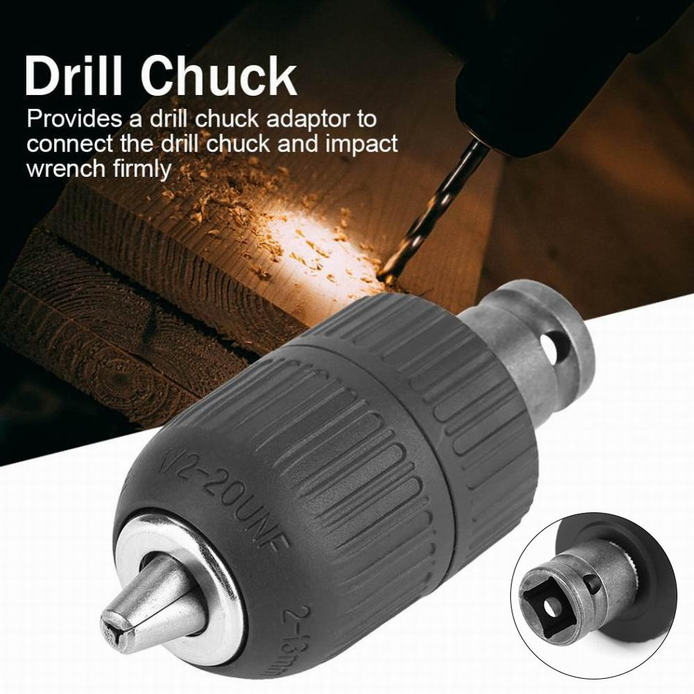 Electric Impact Wrench Convert Electric Drill 1/2" Square Socket