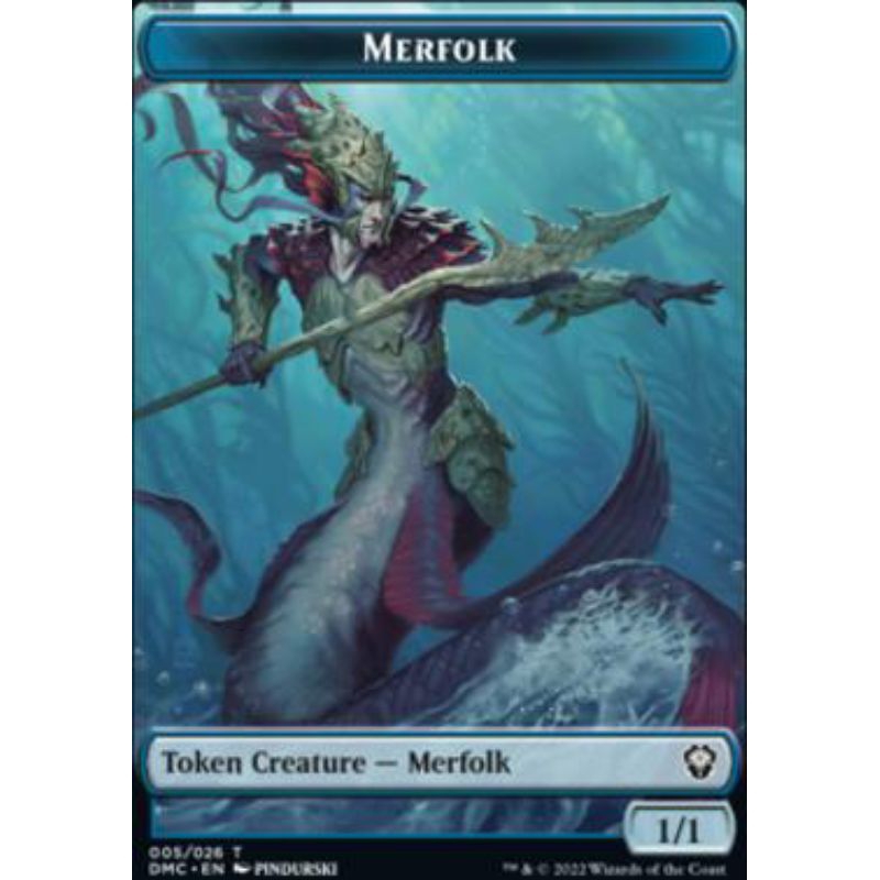 Merfolk (token) - Common - MTG Cards (WotC) | Shopee Philippines