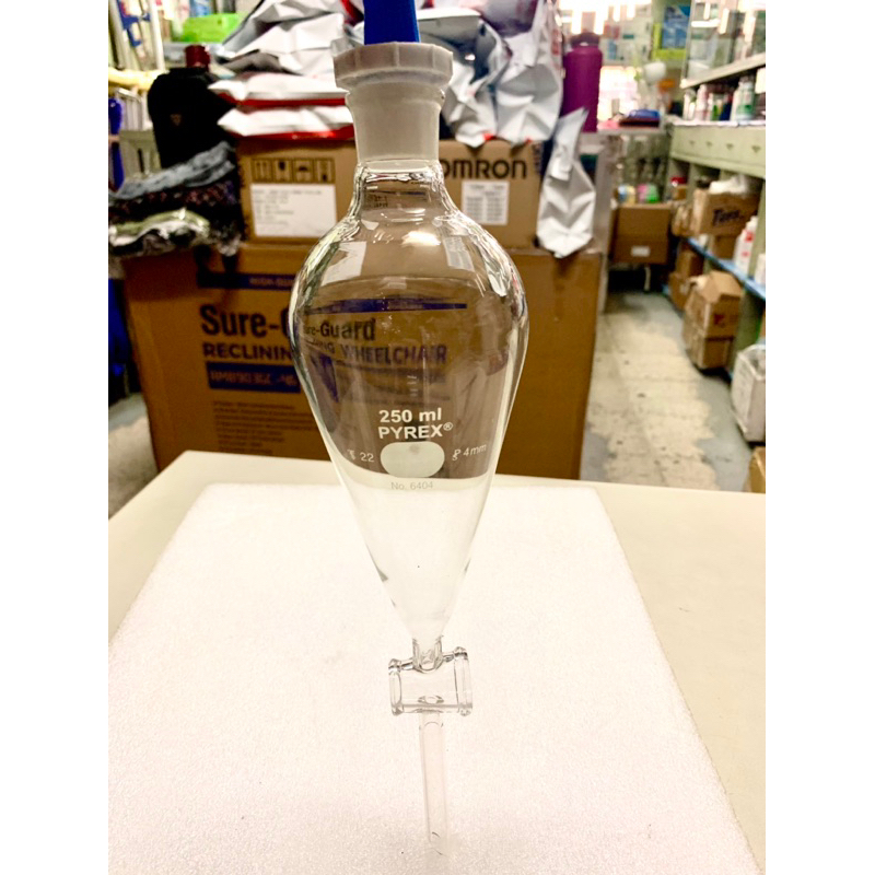Separatory funnel 250ml Pyrex Shopee Philippines