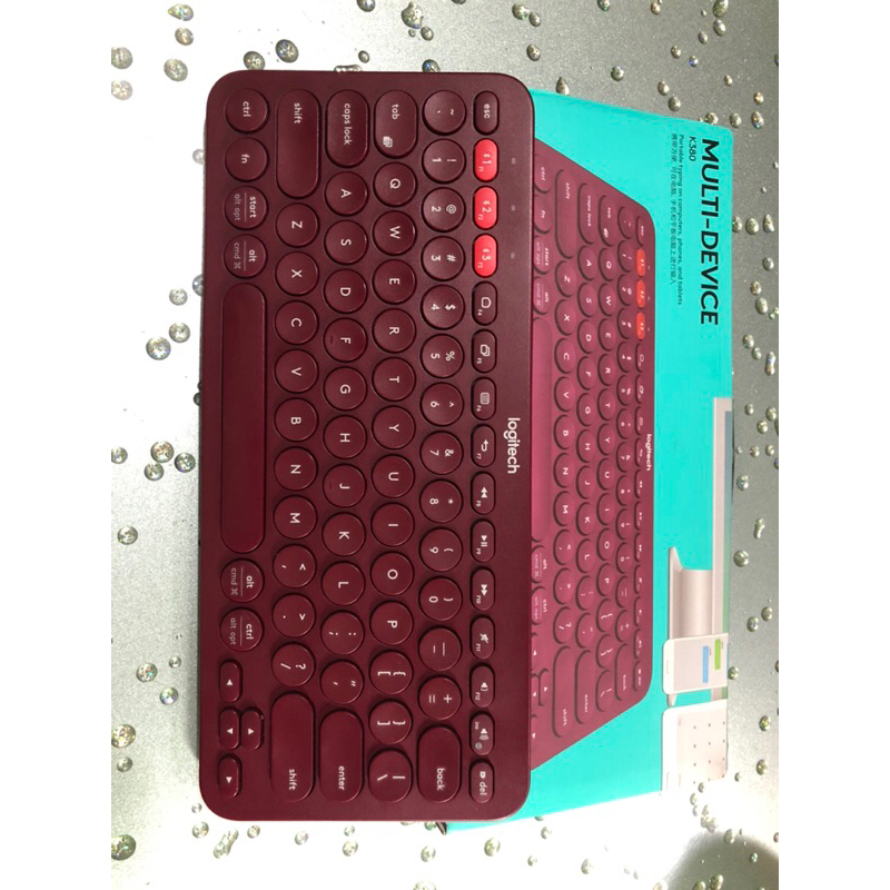 Logitech K380 Wireless Red Keyboard Shopee Philippines