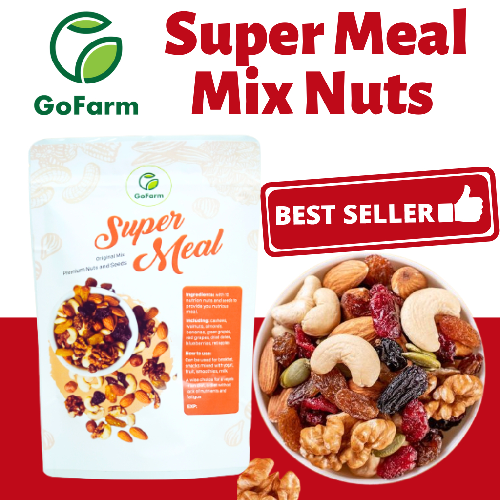 Super meal mix nuts Mixed nuts and fruits Daily Nuts Trail Mix Nuts