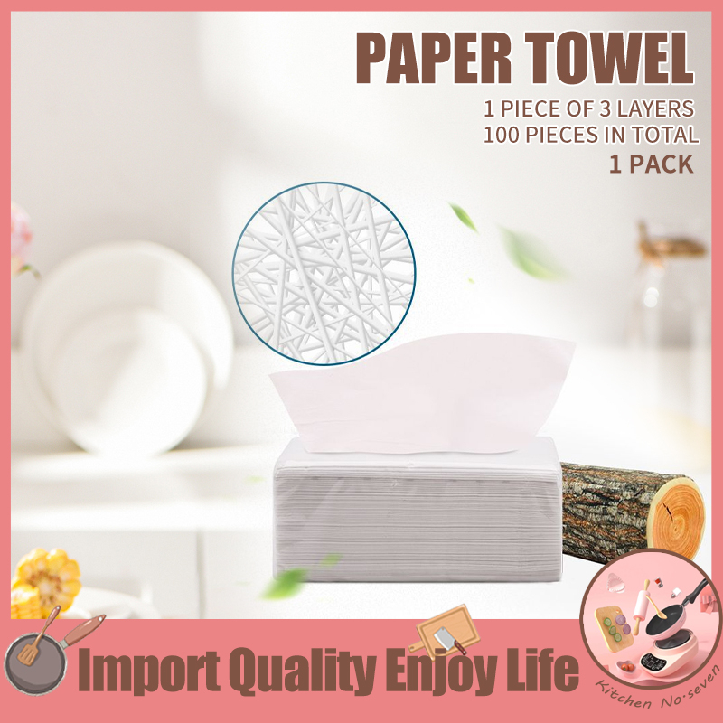Tissue Paper Towels Facial Tissue Wood Pulp Facial Interfolded Paper Tissue 3Ply Shopee