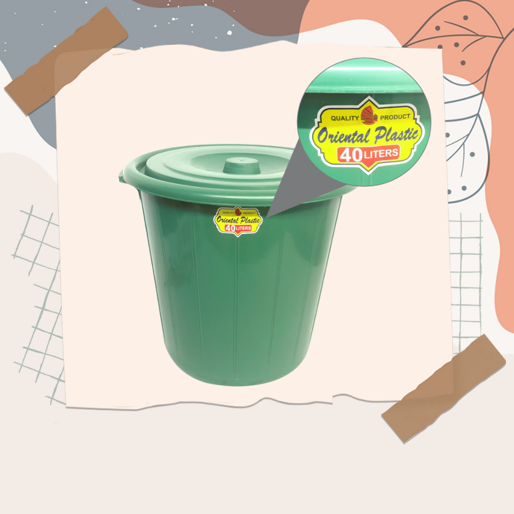 40L Water Container/Drum/Water Storage Colored High Quality (Green/Blue