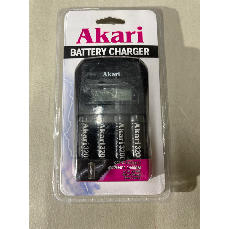 Akari Battery Charger (Double A) (AA) Shopee Philippines
