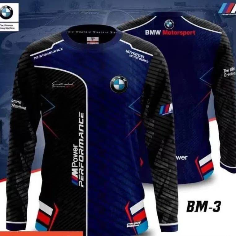 BMW Motorcycle Jersey shirt riderLong Sleeve cycling for men New style ...