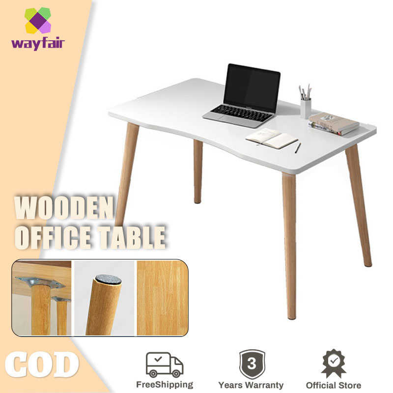 𝗙𝗔𝗦𝗧 𝗗𝗘𝗟𝗜𝗩𝗘𝗥𝗬 Office Table Study Desk Nordic Writing Simple gaming