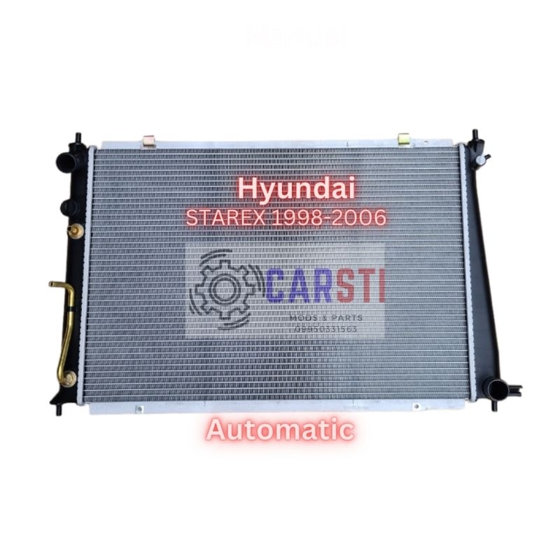 Radiator Hyundai Starex 2 row 26mm Manual Automatic 1998-07 SVX GRX ...