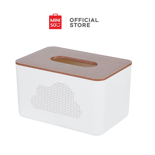 MINISO Imitation Wood Pattern Tissue Box Medium | Shopee Philippines