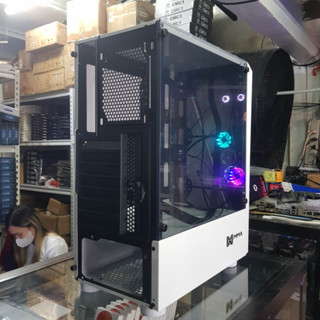 BRANDNEW MMA MH-209 ATX GAMING CASE - WHITE and BLACK | Shopee Philippines