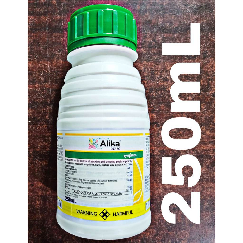 Alika 247 Zc 250ml Lambda Cyhalothrin Thiamethoxam Insecticide By Syngenta Shopee Philippines 6723