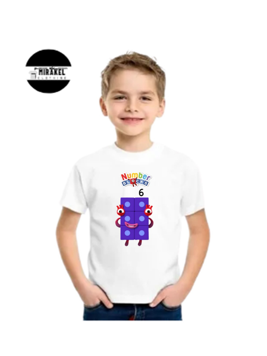 NUMBER BLOCKS INSPIRED FRO BIRTHDAY SUBLIMATION SHIRT FOR KIDS TO ADULT ...