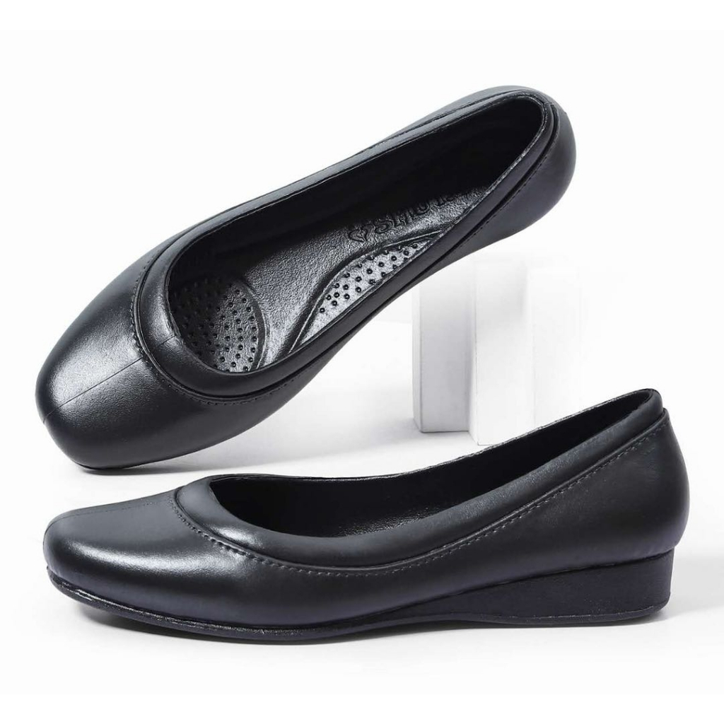 Rubber shoes for women black shoes for women's 519/226 | Shopee Philippines