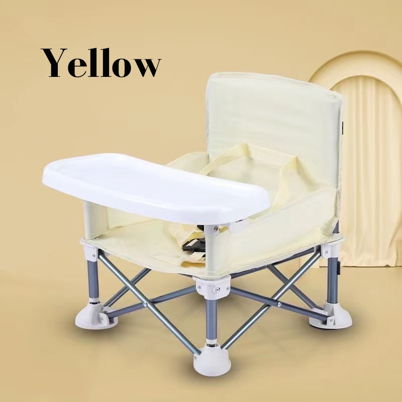 Portable Baby Booster Seat Foldable Travel High Chair Toddler Feeding ...