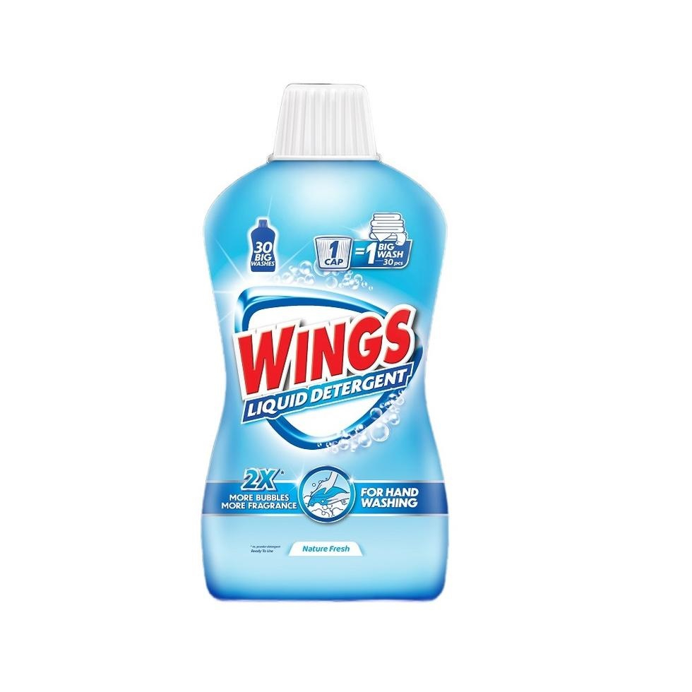 Wings Liquid Detergent Nature Fresh 700Ml Shopee Philippines
