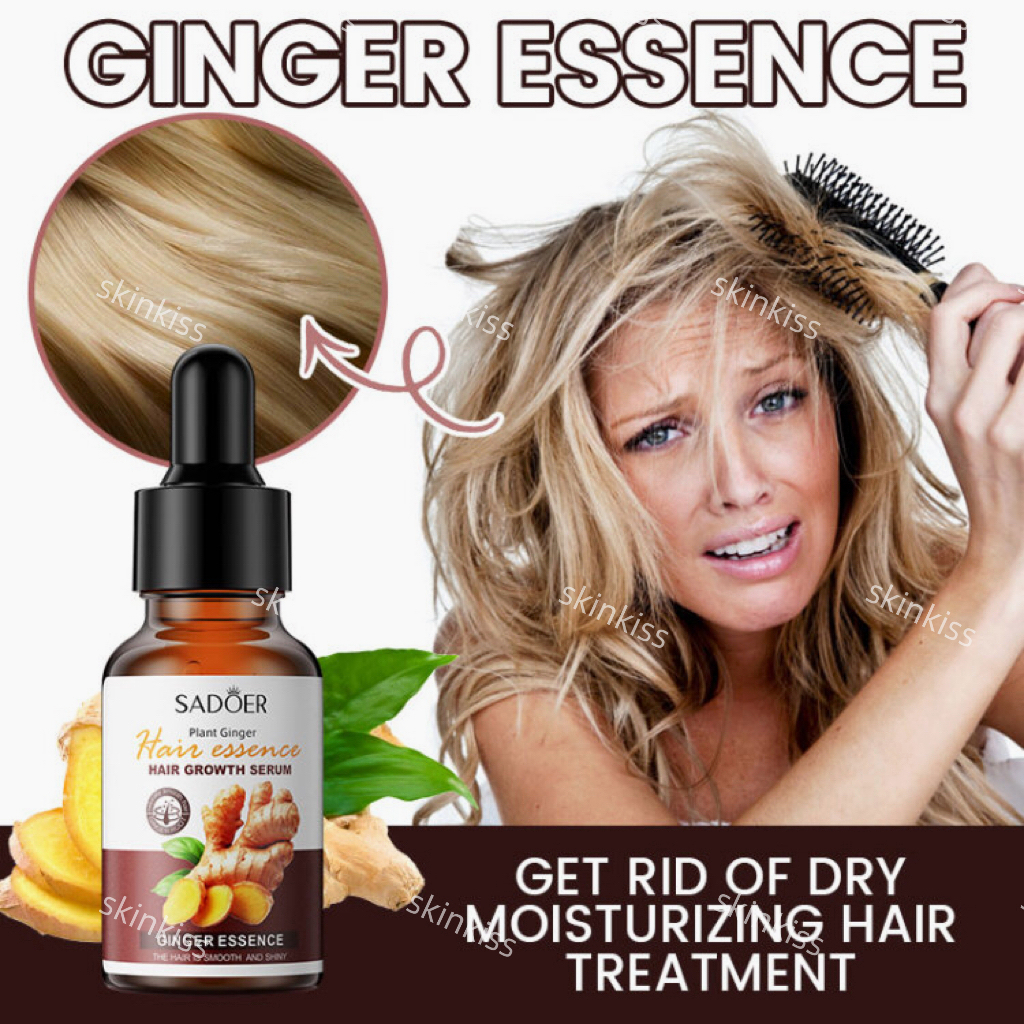 Ginger Shampoo Conditioner Hair growth liquid Refreshing Moisturizing