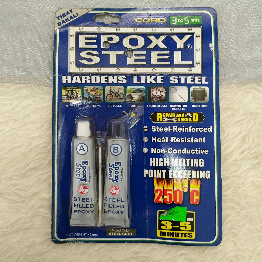 Epoxy steel / plastic epoxy steel/ epoxy glue Shopee Philippines
