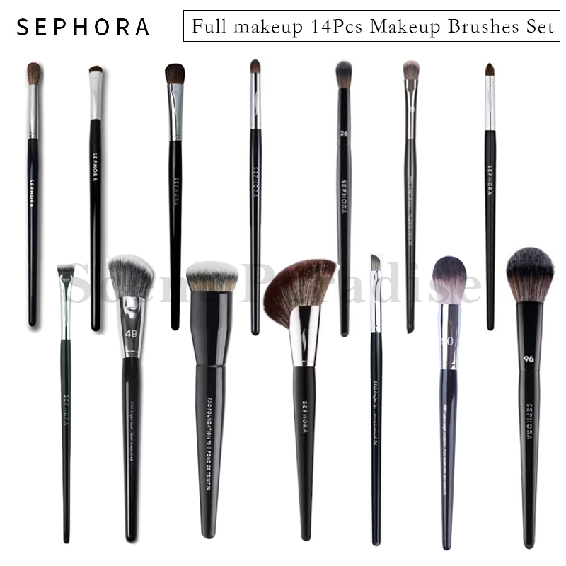 SEPHORA Makeup Brushes Series EyeShadow Foundation Powder Eyeliner