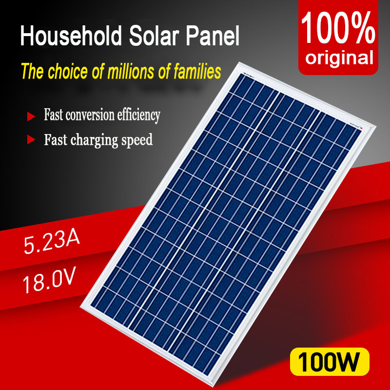 【IN Manila】Solar panel 100W/160W/200W monocrystalline silicon power