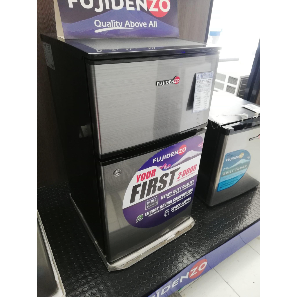 Fujidenzo 3.5 cu. ft. Two Door Personal Refrigerator RBT35 SL