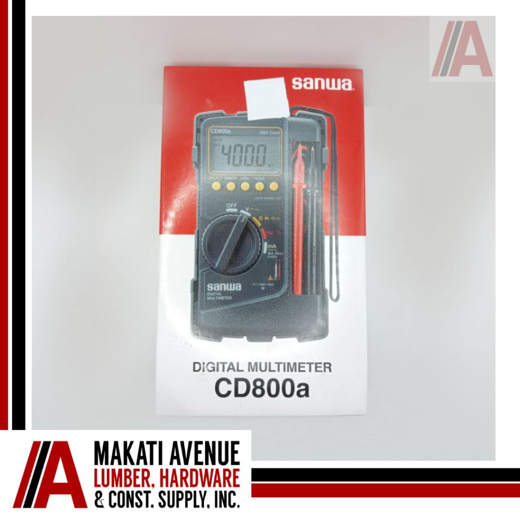 Digital Multimeter CD800a Shopee Philippines