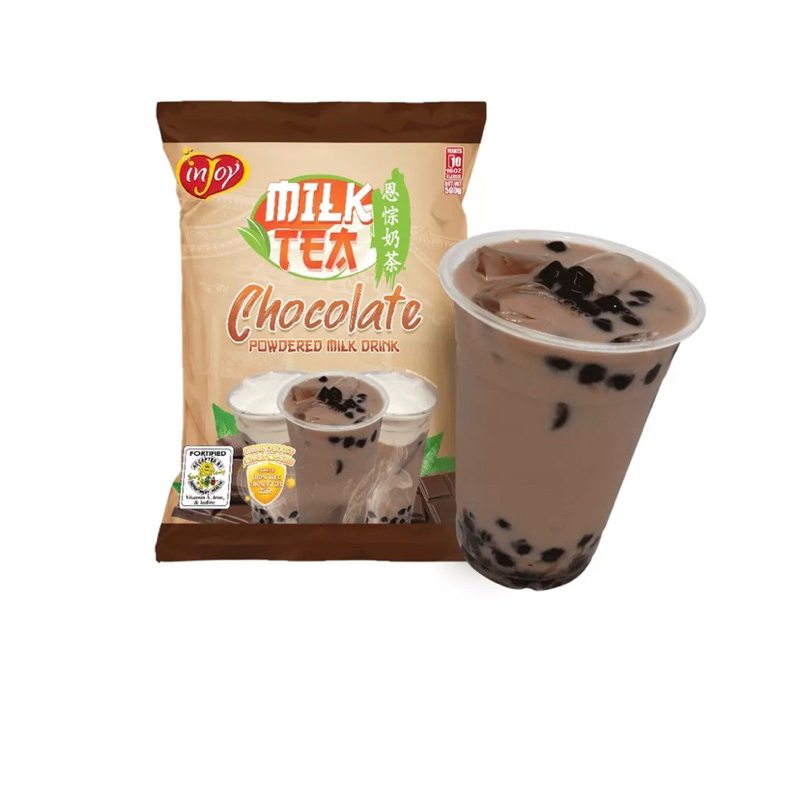 inJoy Flavored Milk Tea-Chocolate 500g | Shopee Philippines