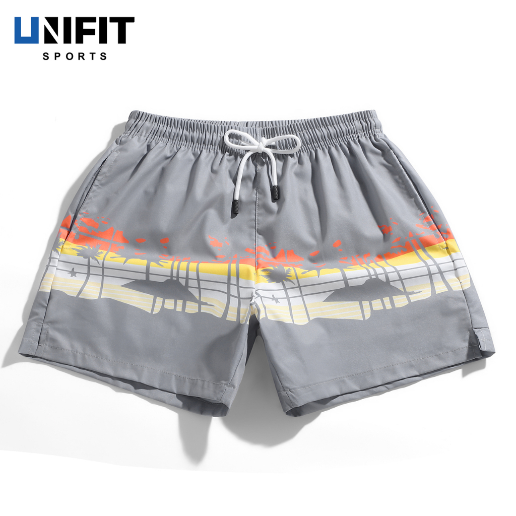 UNIFIT Men's Beach Shorts Summer Fashion Sweat Shorts UF-3053 | Shopee ...