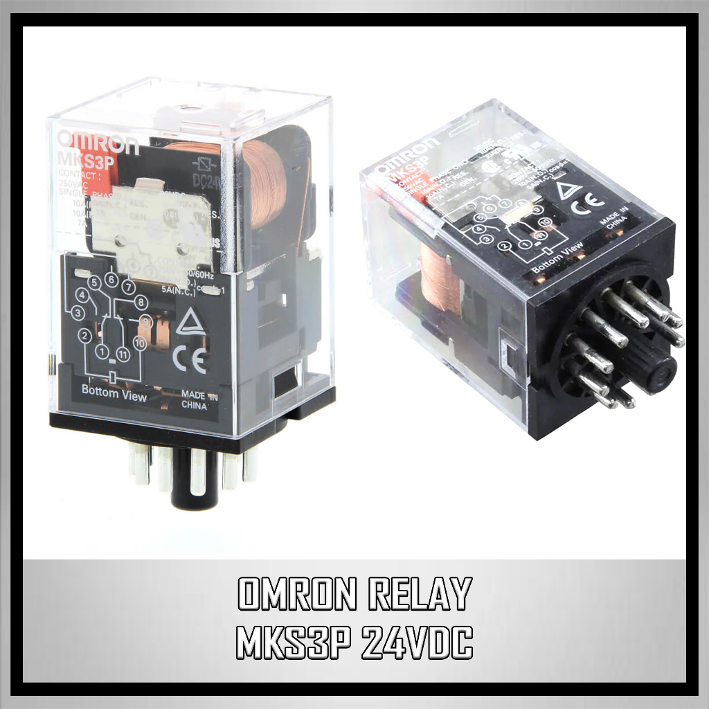 OMRON MKS3P 220V / OEM MK3P 24VDC AND 220V / 11 PIN RELAY | Shopee ...