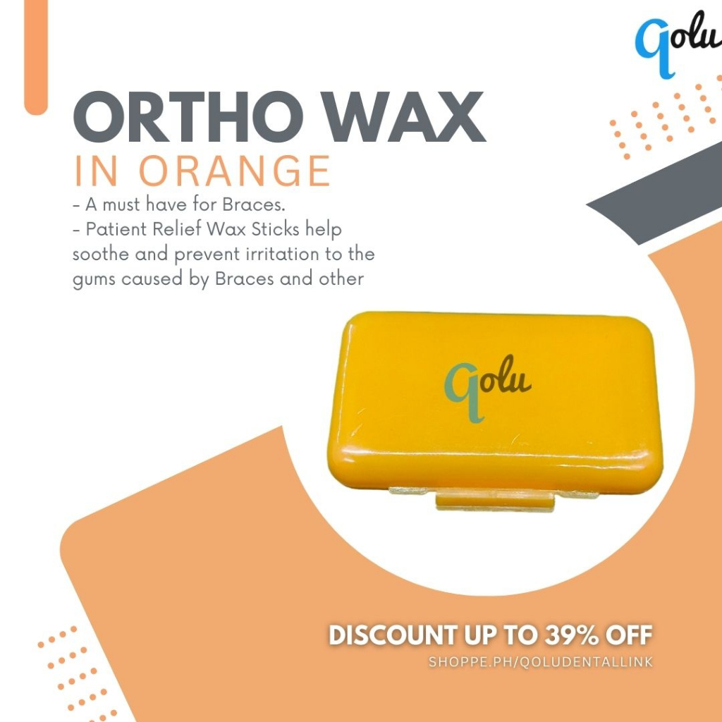 Orthodontic Wax Ortho scented edible oral strip Shopee Philippines