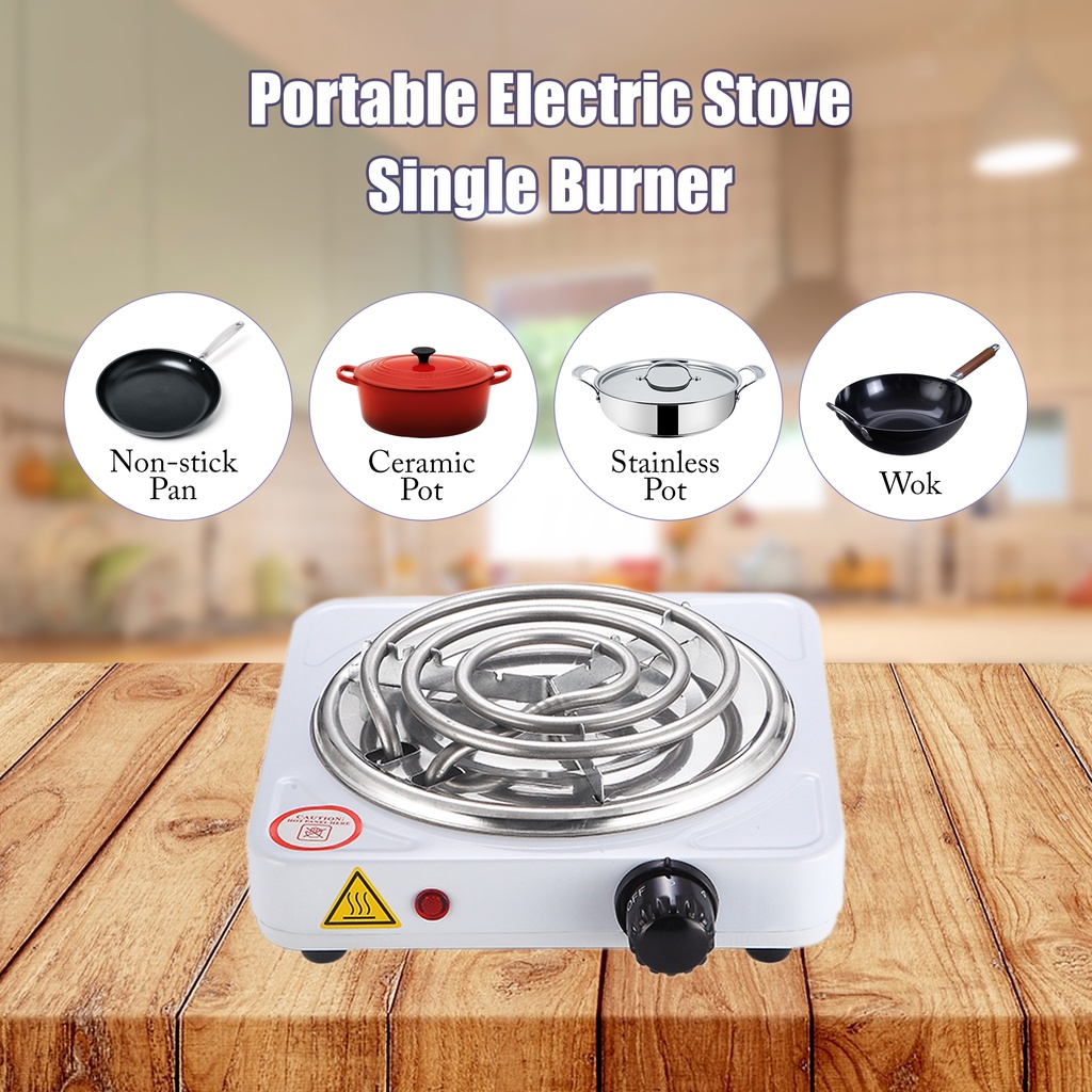 Electric Cooking Stove Single Burner Hot Plate Shopee Philippines