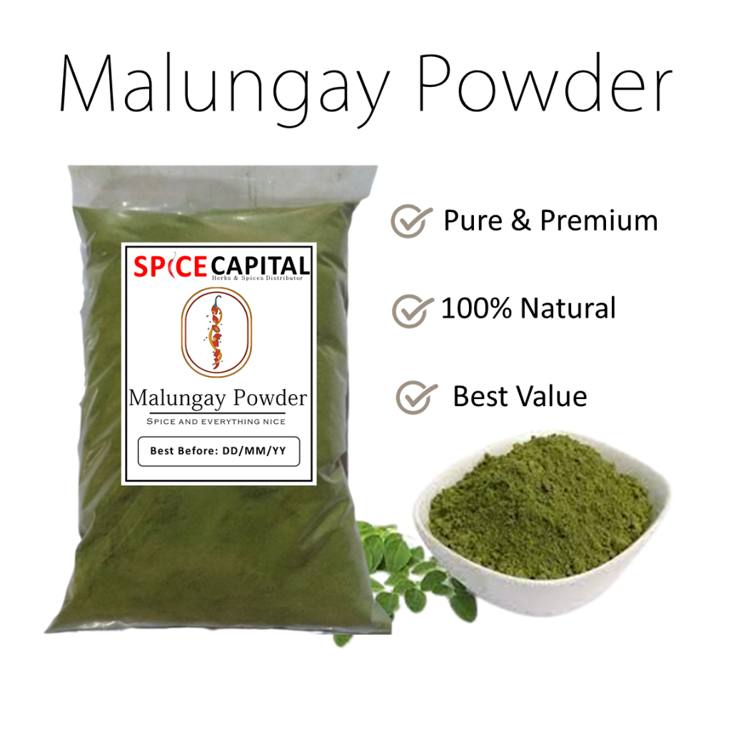 Malungay (Moringa) Powder - Freshness Sealed in | Shopee Philippines