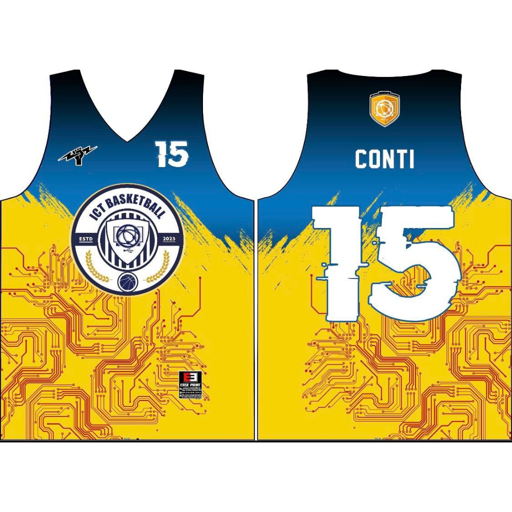 Custom ICT Basketball Jersey | Shopee Philippines