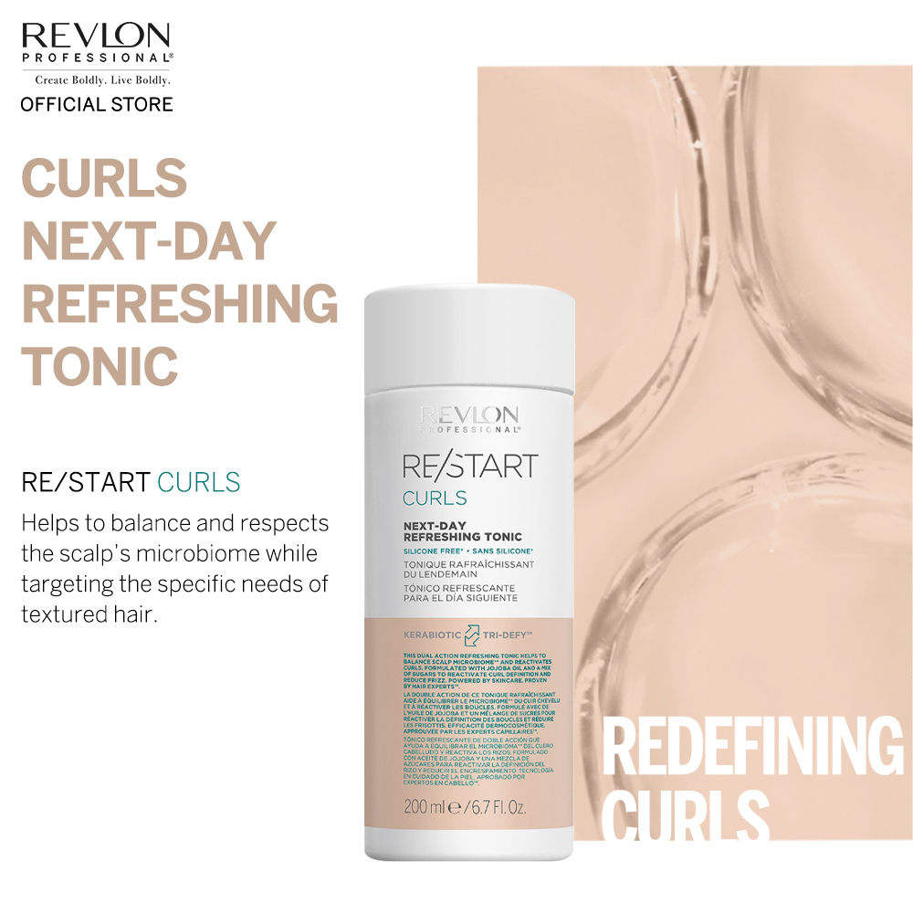 Revlon Professional RE/START Curls Next-Day Refreshing Tonic 200ml ...